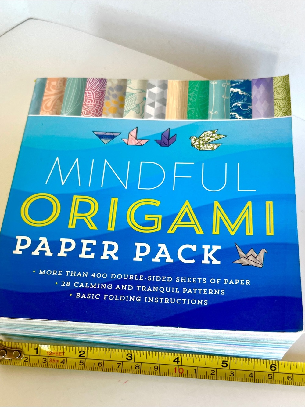 Mindful Origami Paper Pack — Assorted Multi-Color Patterns - Picture 7 of 10